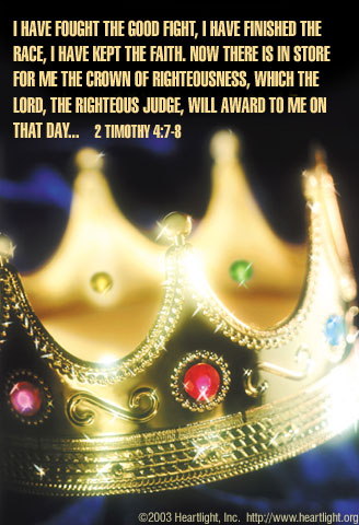 a crown of righteousness